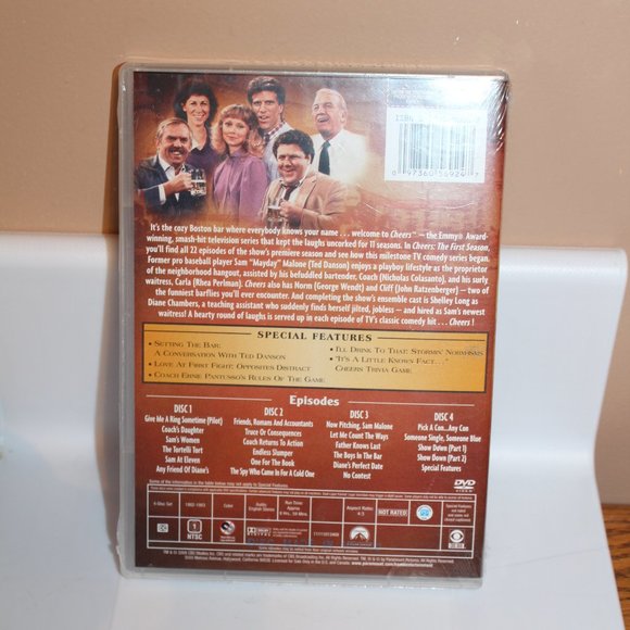 🍁5/$25🎃 Cheers The First Season 1 One - Picture 2 of 2